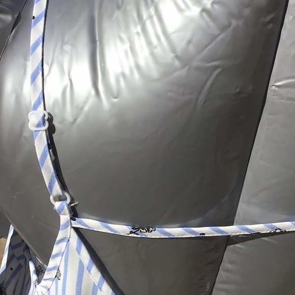 Striped Floral Ladder Back Tank Top 8 Primark - Picture 5 of 8